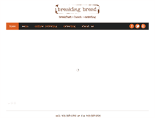 Tablet Screenshot of breakingbreadsf.com